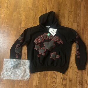Sp5der Beluga Outline Hoodie